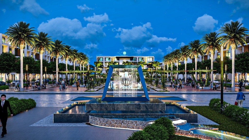 Quảng trường trung tâm Central Square sẽ là điểm đến hấp dẫn trong khu vực