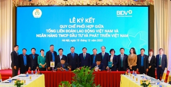 BIDV và Tổng LĐLĐ Việt Nam ký kết Quy chế phối hợp