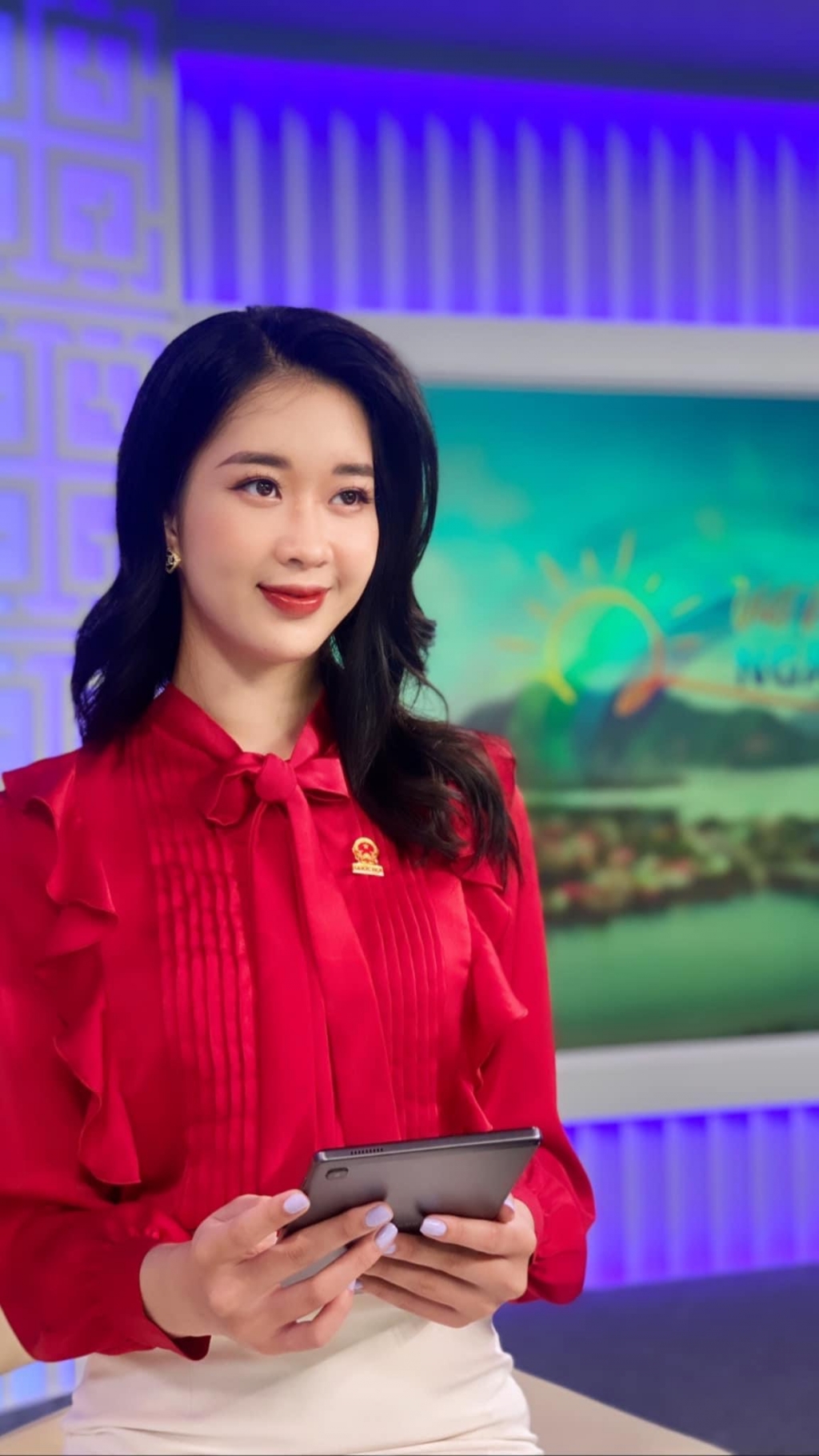Biên tập viên xinh đẹp lọt tốp 35 thí sinh xuất sắc Hoa hậu Việt Nam 2022